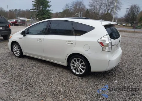 2014 Toyota Prius V Five z USA, uszkodzony, nr VIN JTDZN3EU2EJ011637